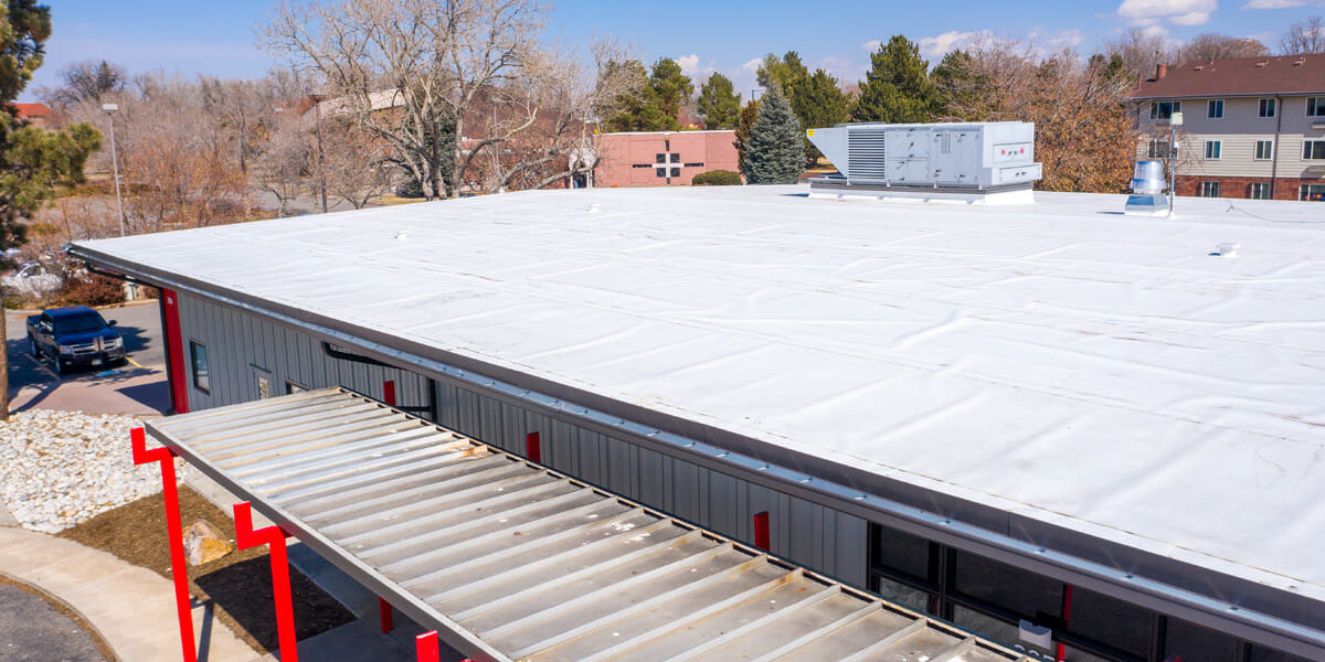 new commercial roofing system Colorado Rockies