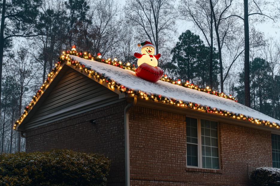 7 Tips for Hanging Lights on Your Roof