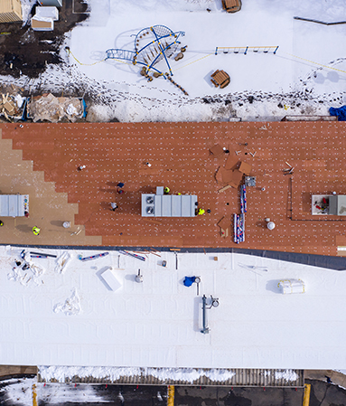 commercial roof replacement