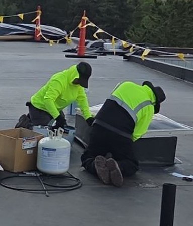 commercial roof repair skylight denver co